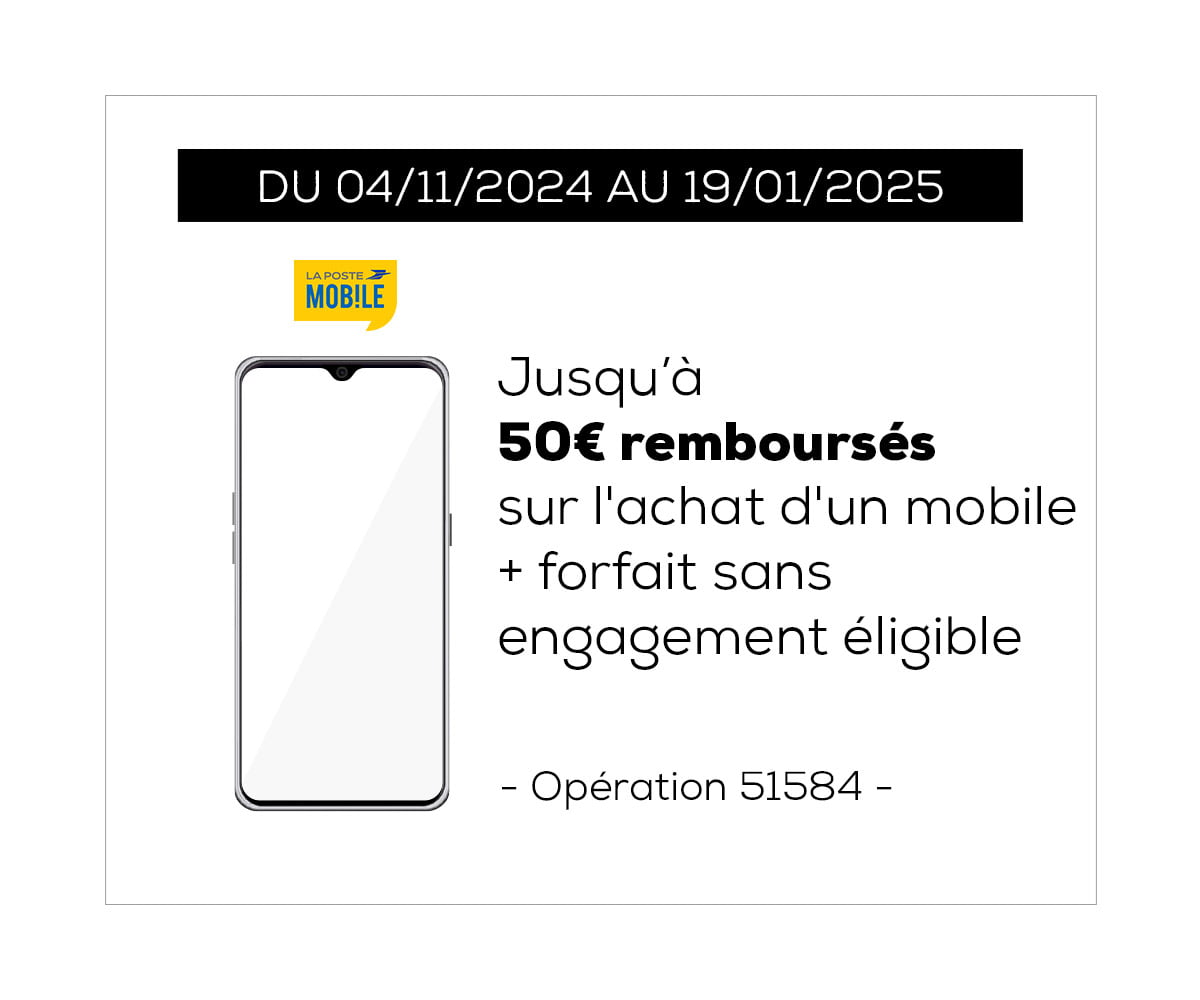 OFFRE MOBILE Novembre - Janvier 2025